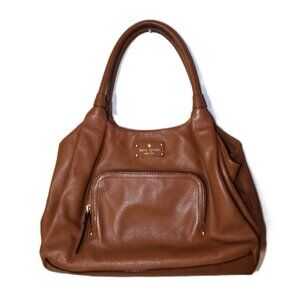 Kate Spade NY Brown Leather satchel hand bag